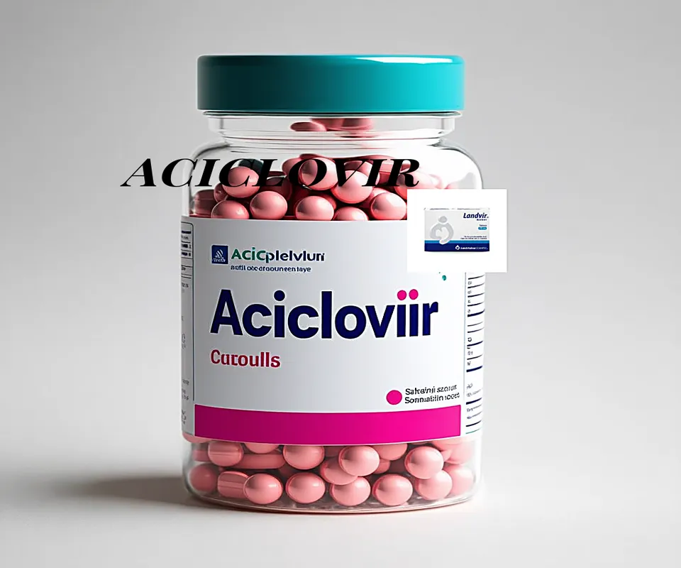 El aciclovir requiere receta